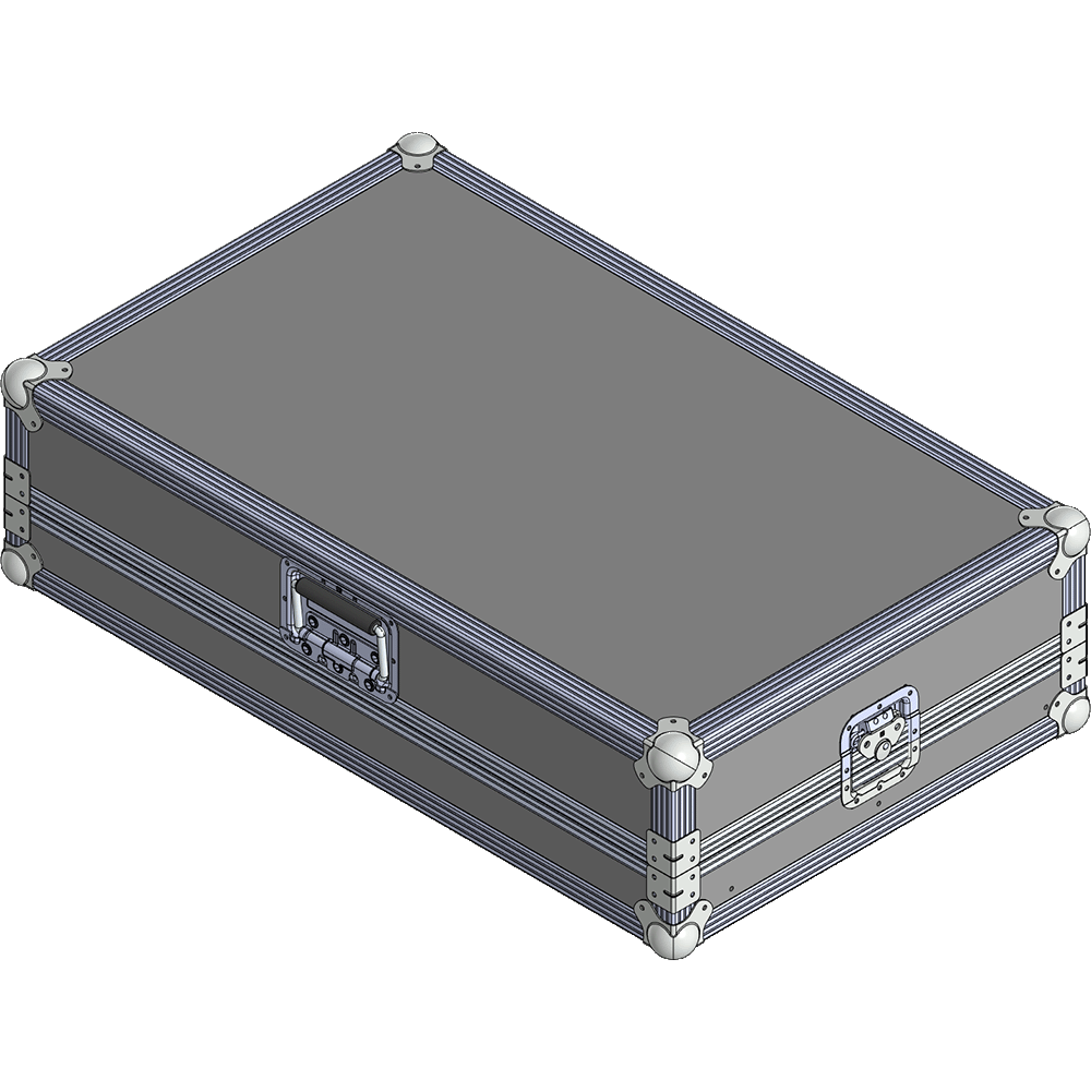 BELCASE TC-DJM600, 876x541x229мм, кейс транспортировочный для DJ-пульта и 2-х CD-дек, столиком