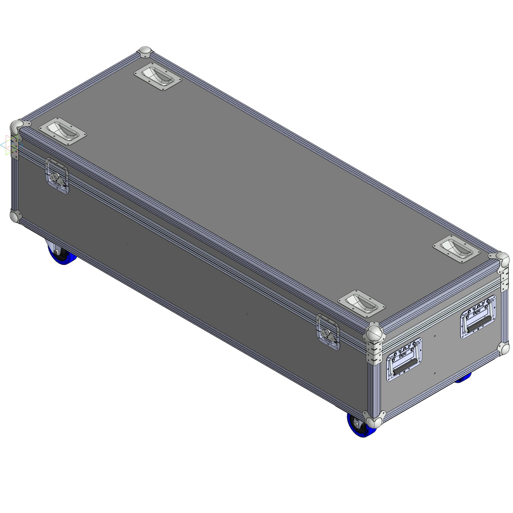 BELCASE TC-ATOMIC3000/6-R, 1586х586х493мм, кейс транспортировочный для 6-ти стробоскопов Atomic 3000