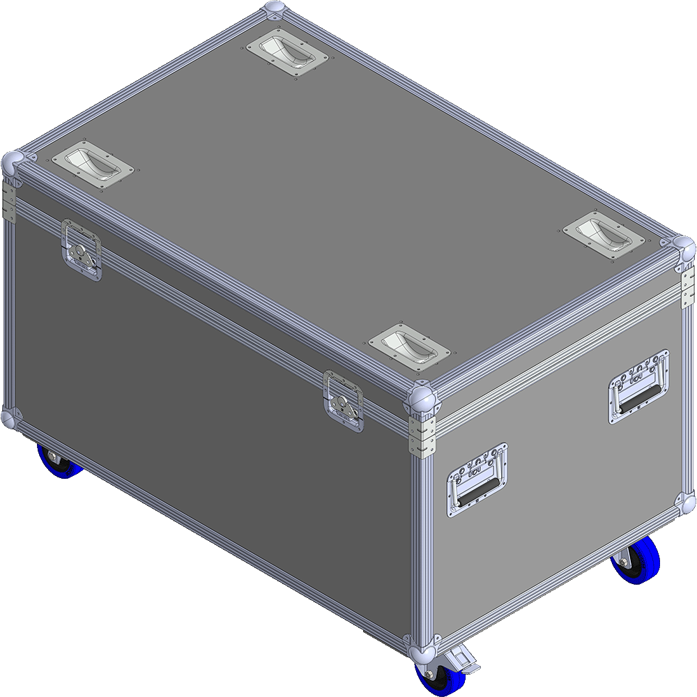 BELCASE ТС-LED1000/6-R, 1073x696x588мм, кейс транспортировочный для 6-ти LED кабинетов 1000х500мм