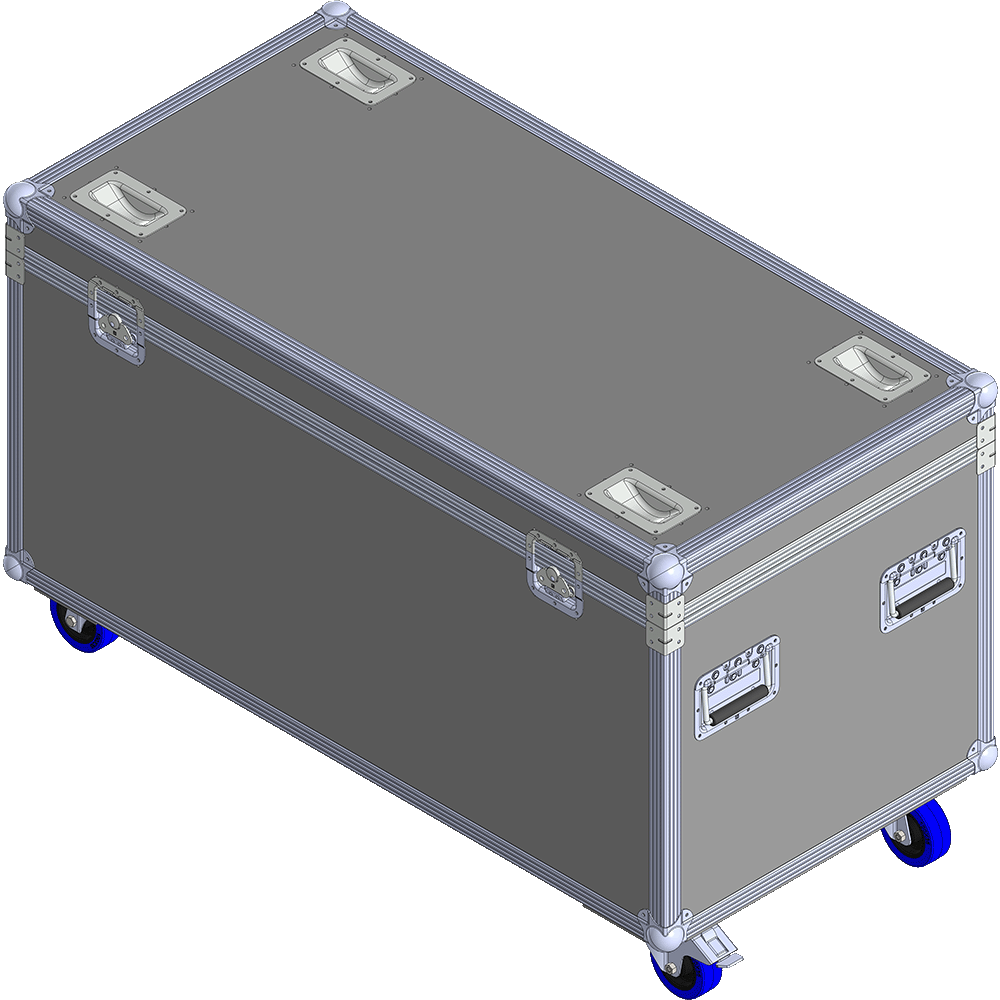 BELCASE TC-STROBE/12-R, 1201х601х601мм, кейс транспортировочный для 12-ти стробоскопов, двухярусный