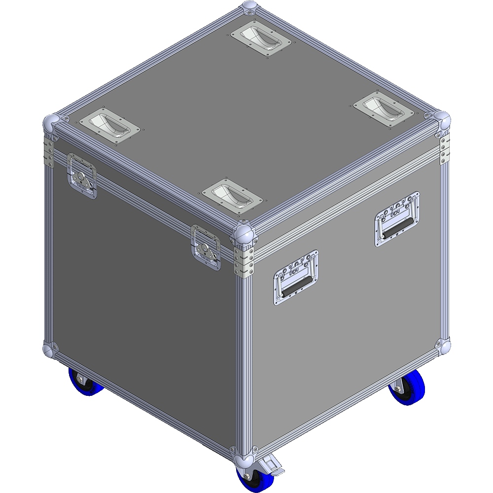 BELCASE ТС-LED640/6-R, 691x711x701мм, кейс транспортировочный для 6-ти LED кабинетов 640х640мм