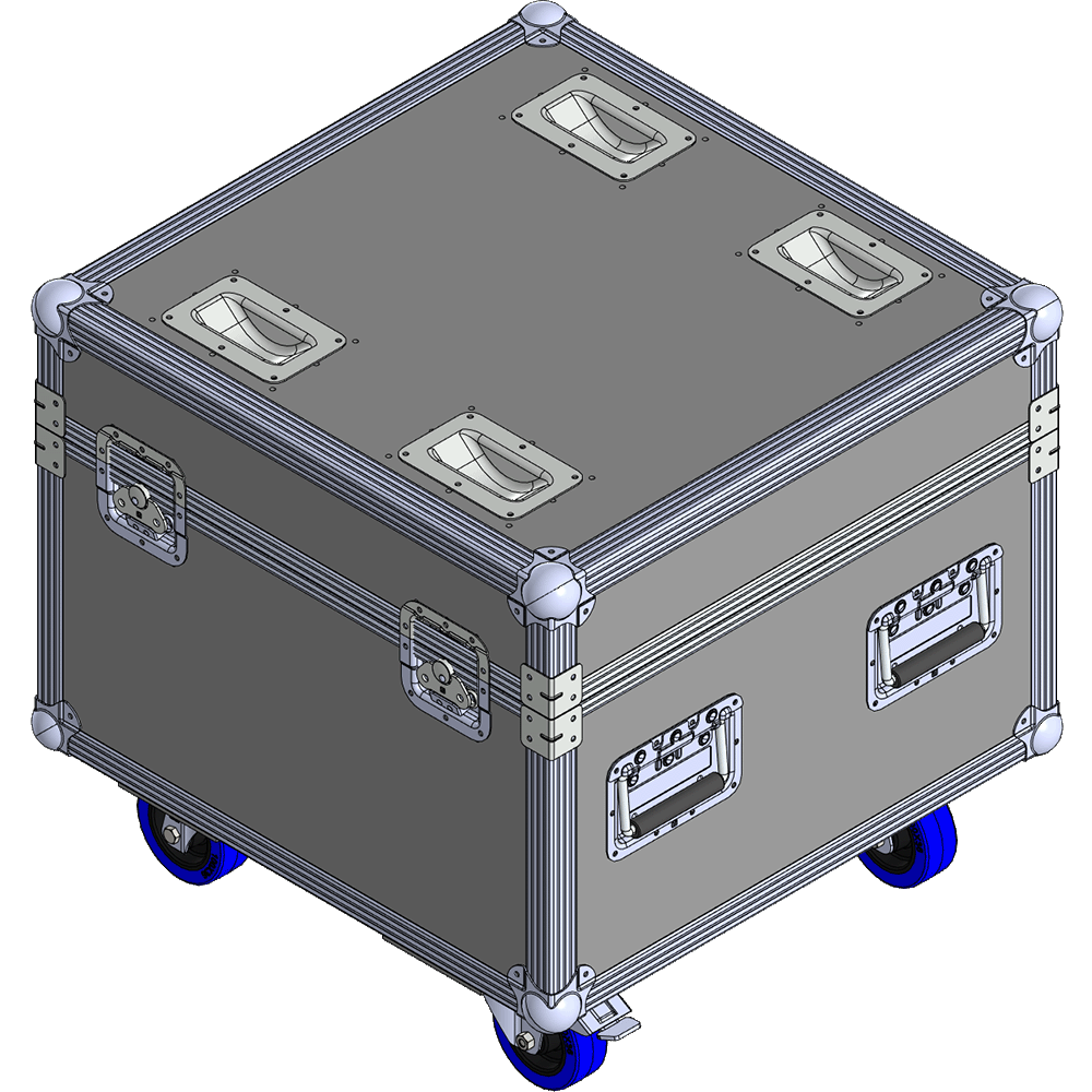 BELCASE TC-6060-CHAIN-R, 591x581x440мм, транспортировочный кейс для лебедки