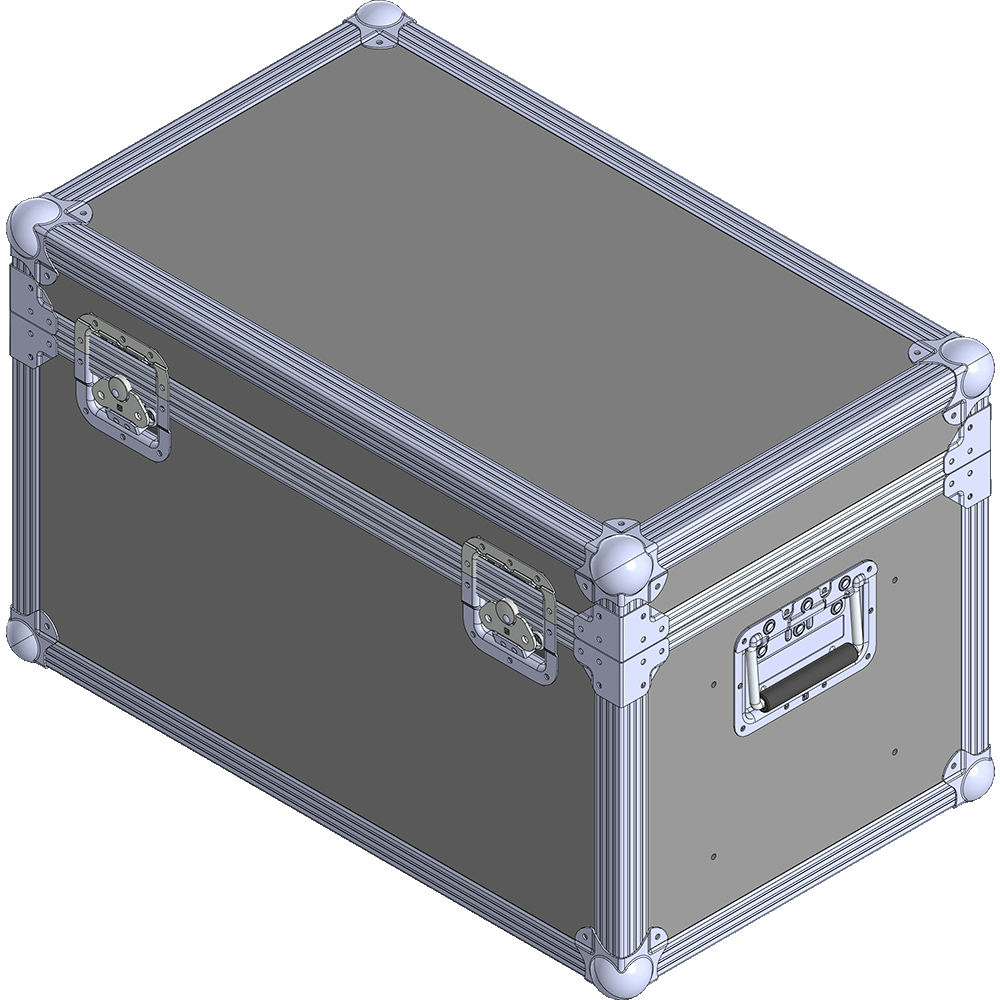 BELCASE TC-MON27-2/F, 664x401х409мм, кейс транспортировочный для двух мониторов 27" с отсеком для кабелей и держателей