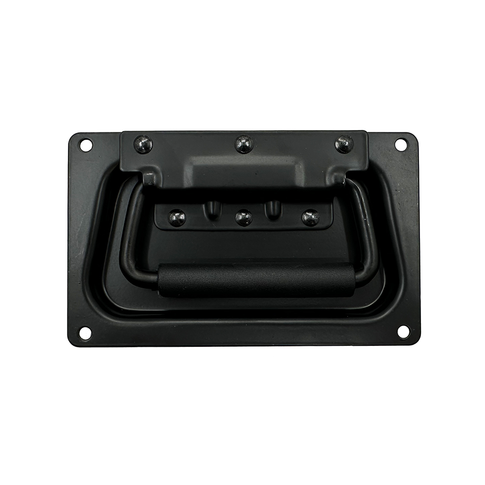 BELCASE BC-01SMH-blk, ручка подпружиненная откидная малая, утопленная, черная