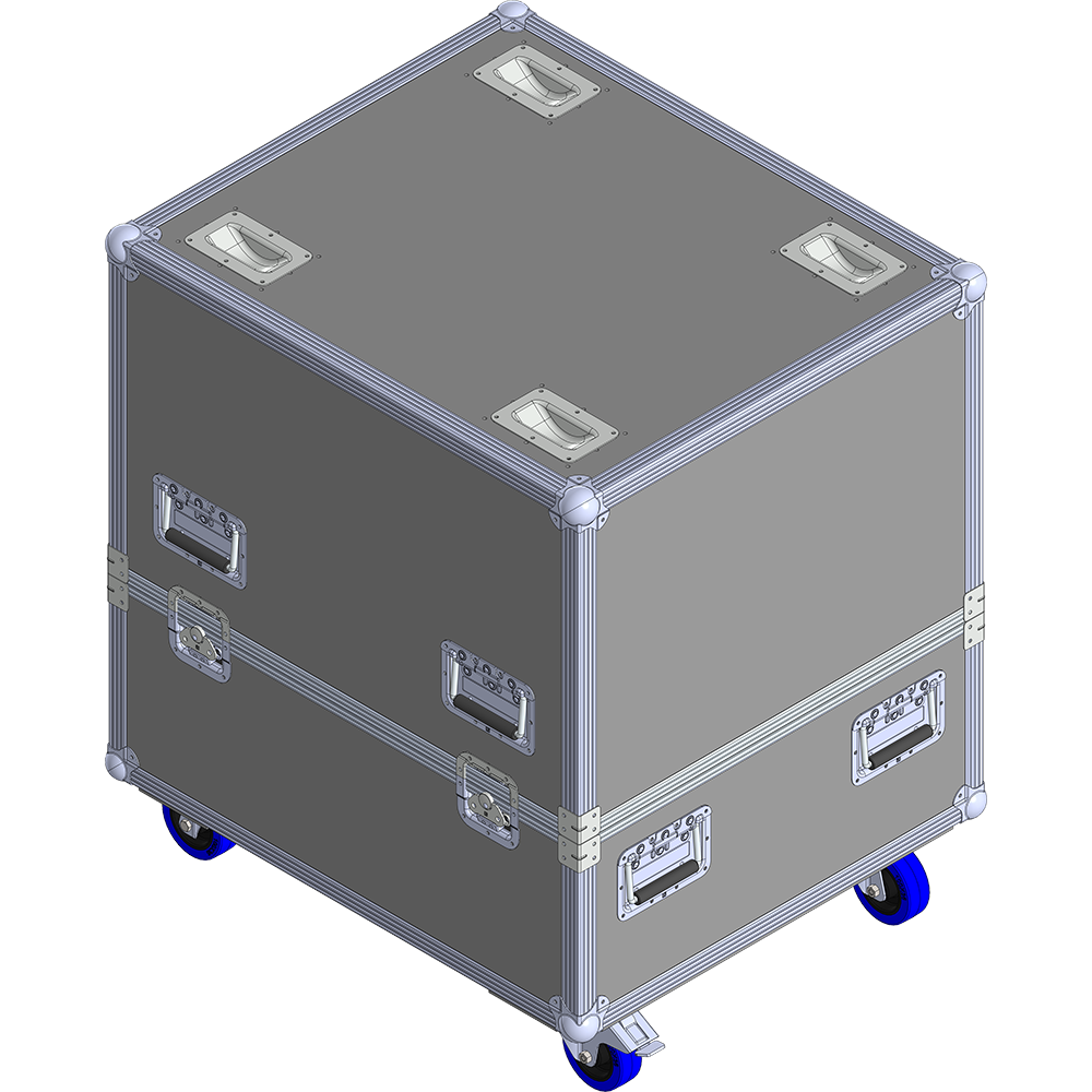 BELCASE TC-HDL30AFL-R, 781x671x741м, кейс транспортировочный для рам акустических систем RCF HDL30-A