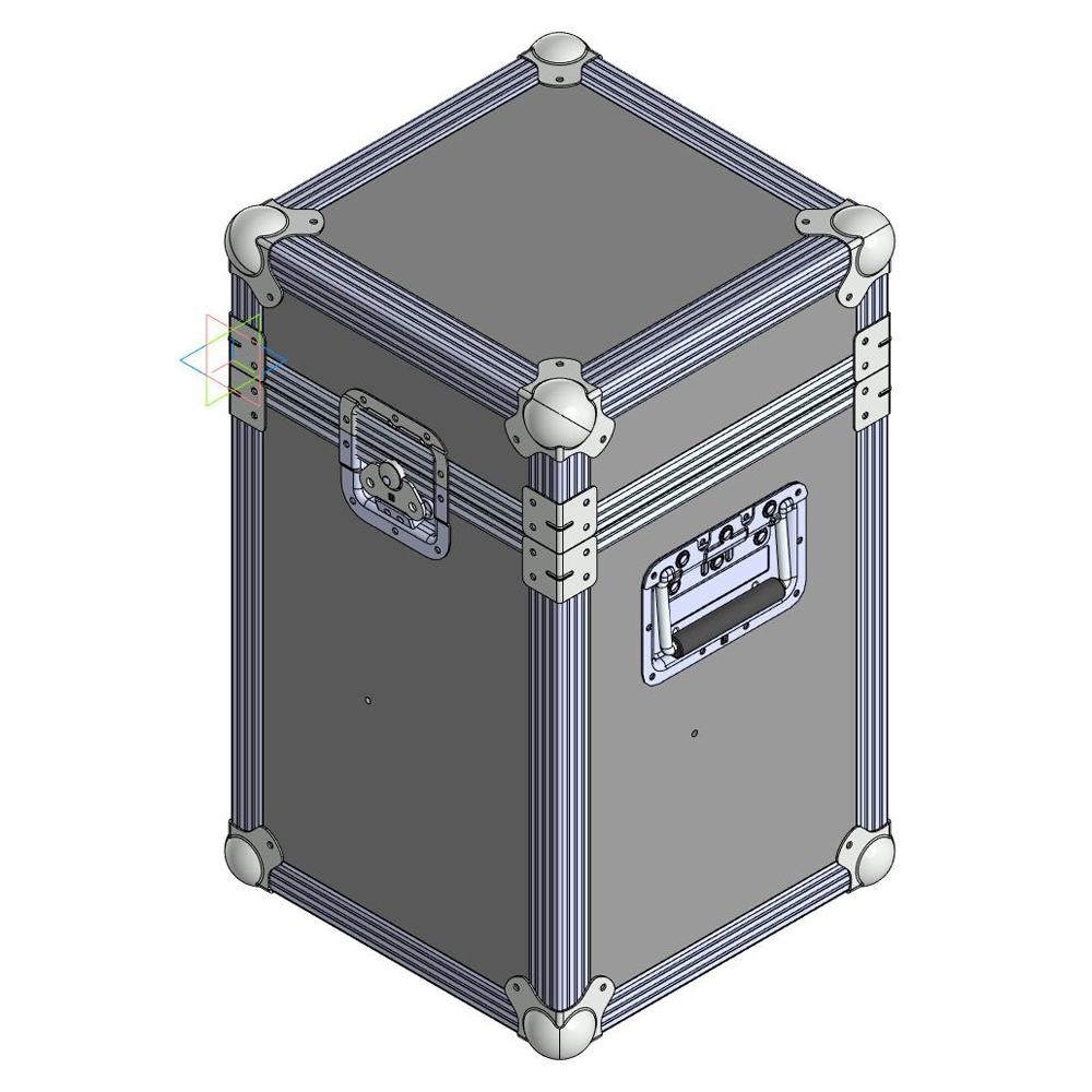 BELCASE TC-FireEx-4, 311х311х526мм, кейс транспортировочный для 4-х огнетушителей