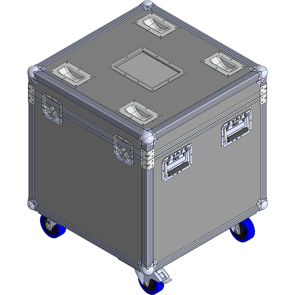 BELCASE TC-6060UNI-R, 603x603x603мм, кейс транспортировочный универсальный, высота 600мм