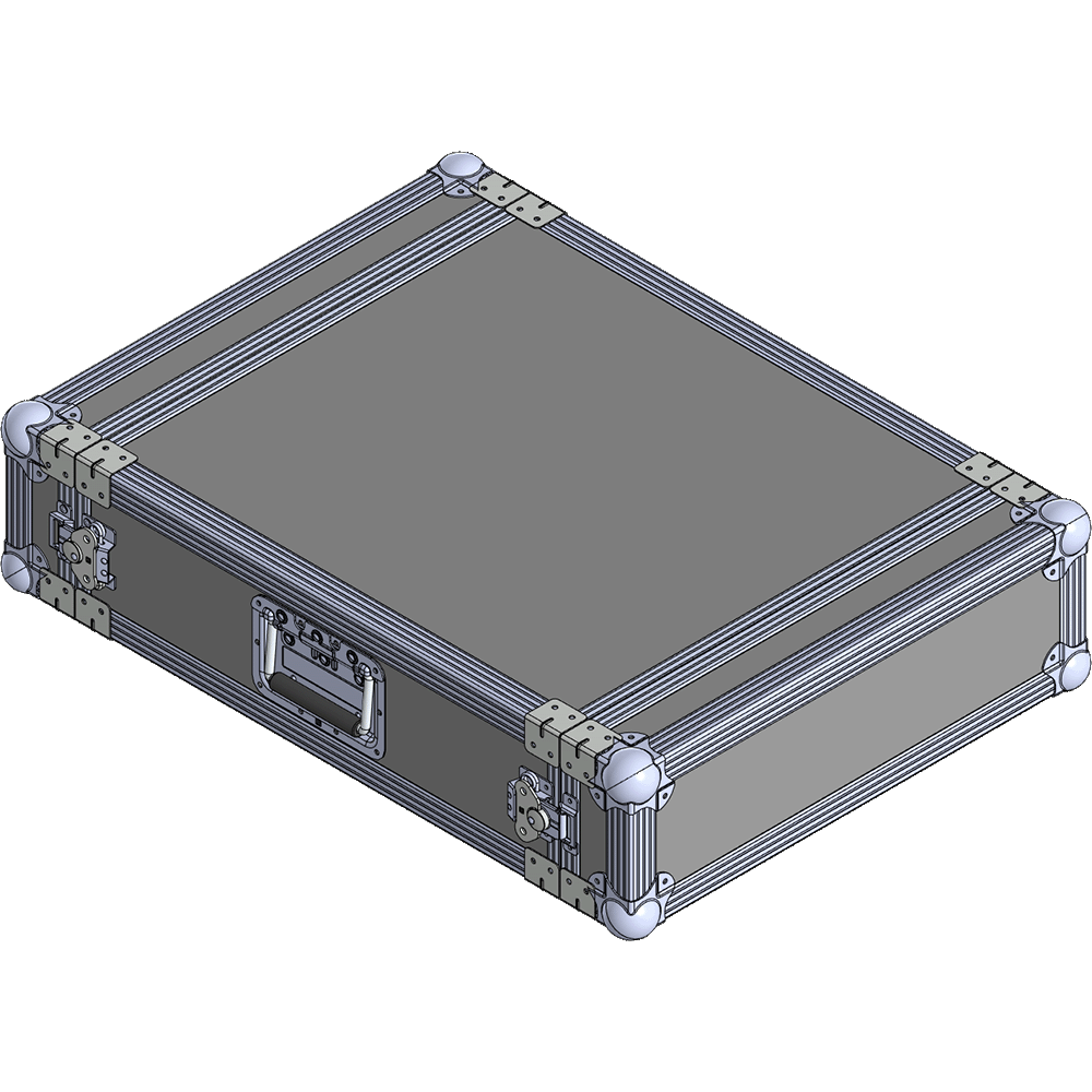 BELCASE RC-5303-F, 728x530x165мм, кейс рэковый усилительный, 3U, рабочая глубина 531мм