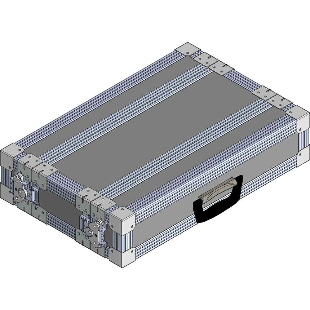 BELCASE RC-1302-F, 341x524x114мм, кейс рэковый для радиосистемы OWS-U1200H, рабочая глубина 130мм