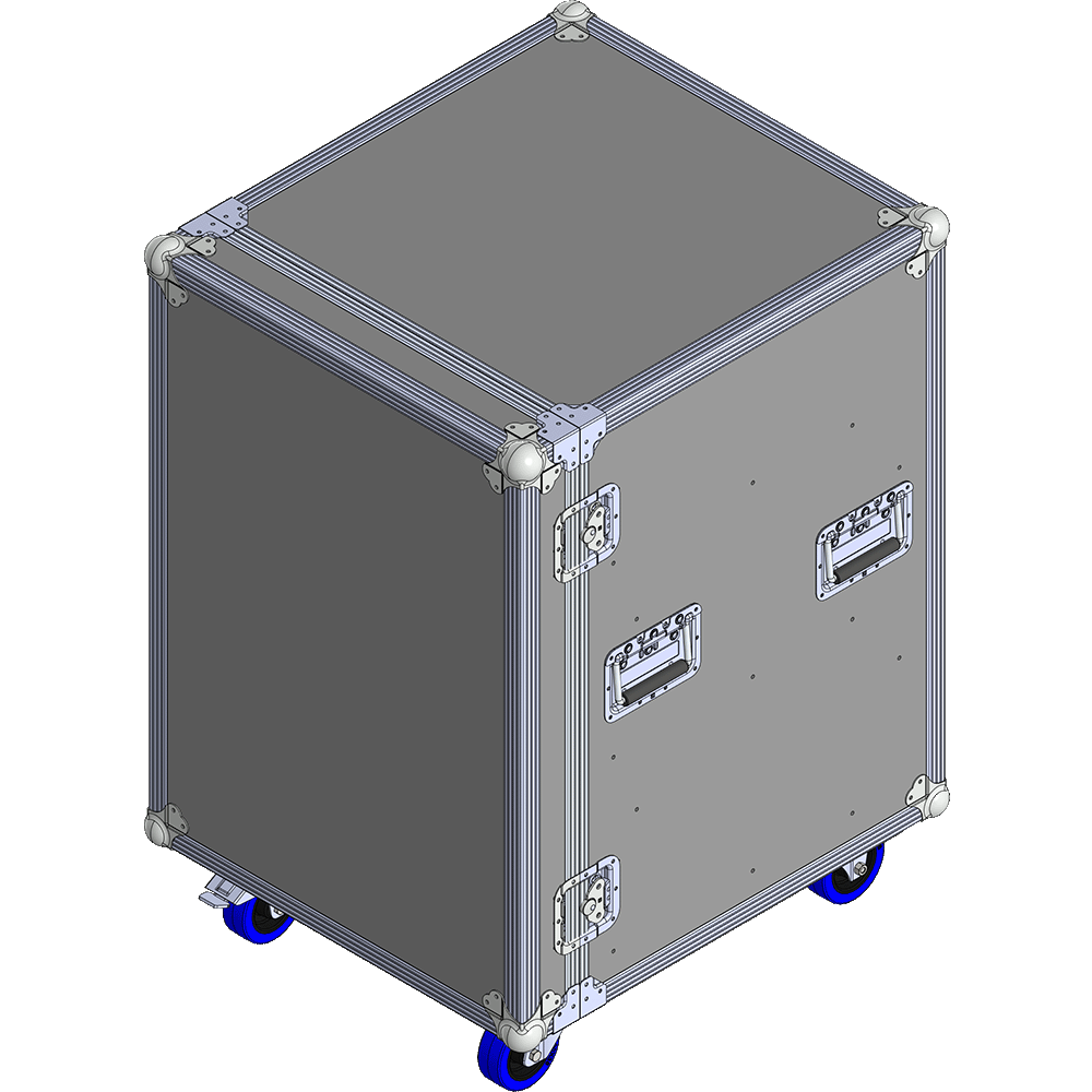 BELCASE TC-UCD3-R, 601x681x821мм, кейс транспортировочный c тремя выдвижными ящиками и крышкой-столом, высота 820мм