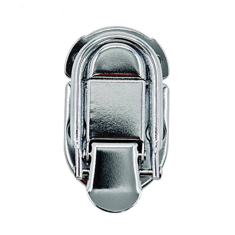 BELCASE BC-02SLL-chr, замок-защелка с накидной скобой, малый, хром