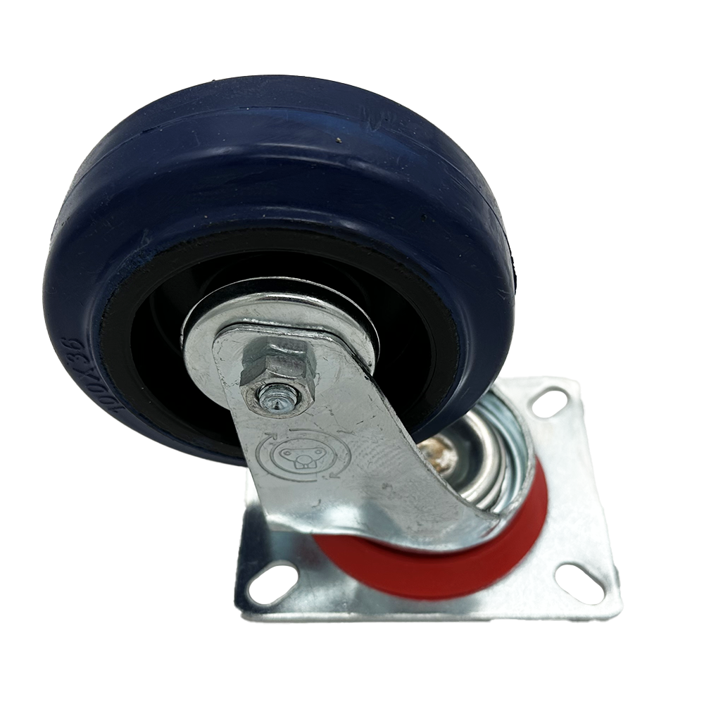 BELCASE BC-100ER, колесо поворотное, без тормоза, диаметр: 100мм., синее