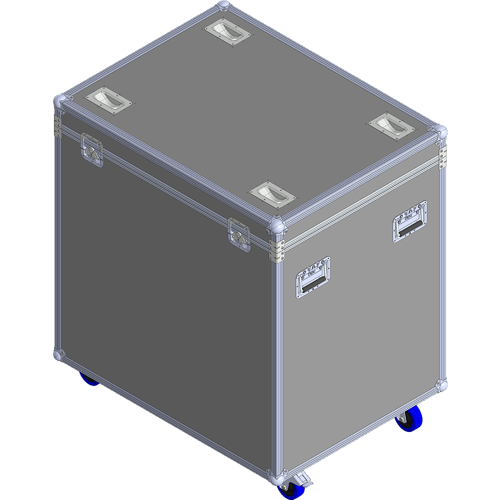 BELCASE ТС-LED960/5-R, 1011x1021x770мм, кейс транспортировочный для 5-ти LED кабинетов 960х960мм