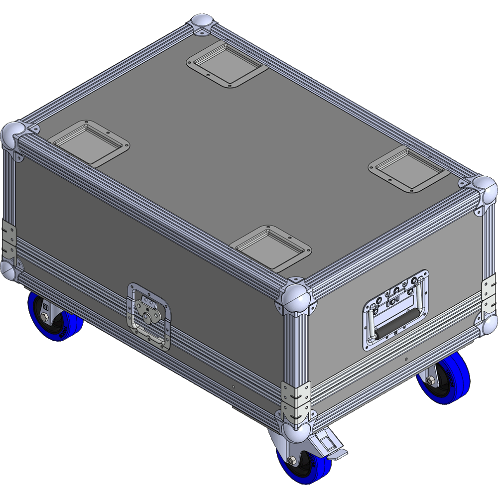 BELCASE TC-V3000-R, 691х470х295мм, кейс транспортировочный для генератора дыма FGM-V3000DMX