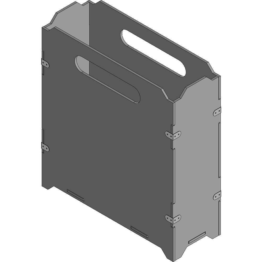 BELCASE TC-COOLER1, 660х288х679мм, ящик для большого вентилятора