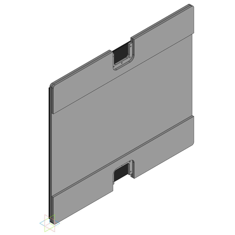 BELCASE TP-V-GSUB, 700х600х35мм, крышка транспортировочная для V-GSUB