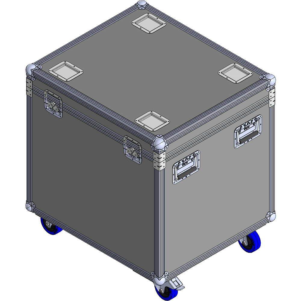 BELCASE TC-RETRO/2-R, 750х651х691мм, кейс транспортировочный для 2-х круглых ретро-приборов