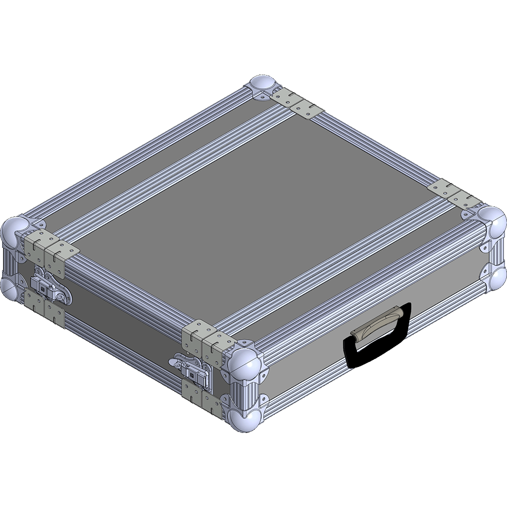 BELCASE RC-2902-F, 493х530х120мм, кейс рэковый для видеопроцессора NovaStar X600, рабочая глубина 29см