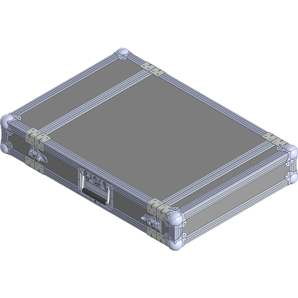 BELCASE RС-5002-F, 758x530x120мм, кейс рэковый для видеопроцессора NovaStar VX, рабочая глубина 50см, 2U